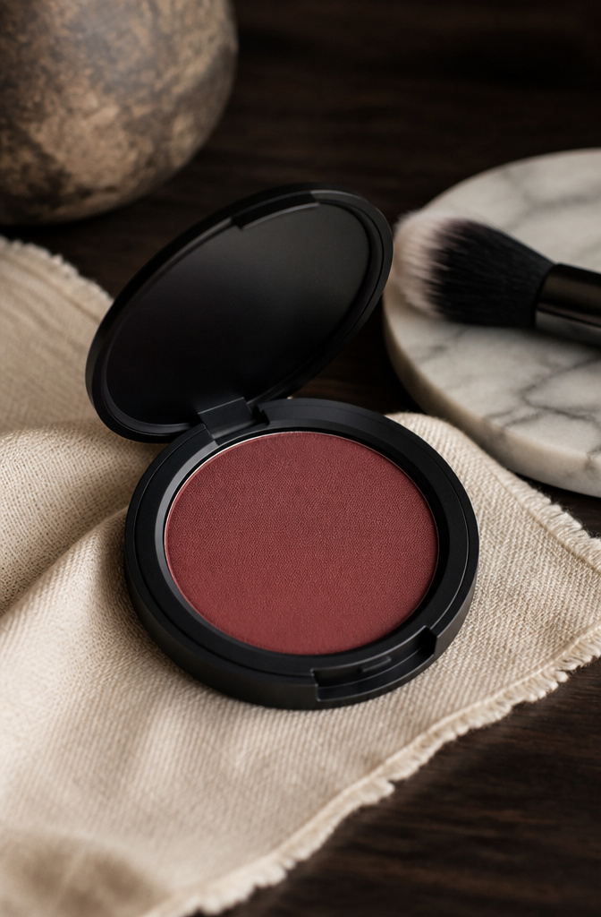 Brown Blush Makeup: 20 Best Picks for 2026 12 Mented Cosmetics Blush in Berried Away compact shown on a textured background.