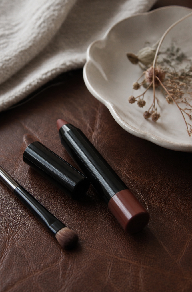 Brown Blush Makeup: 20 Best Picks for 2026 14 Make Up For Ever Artist Color Crayon in a leather setting.