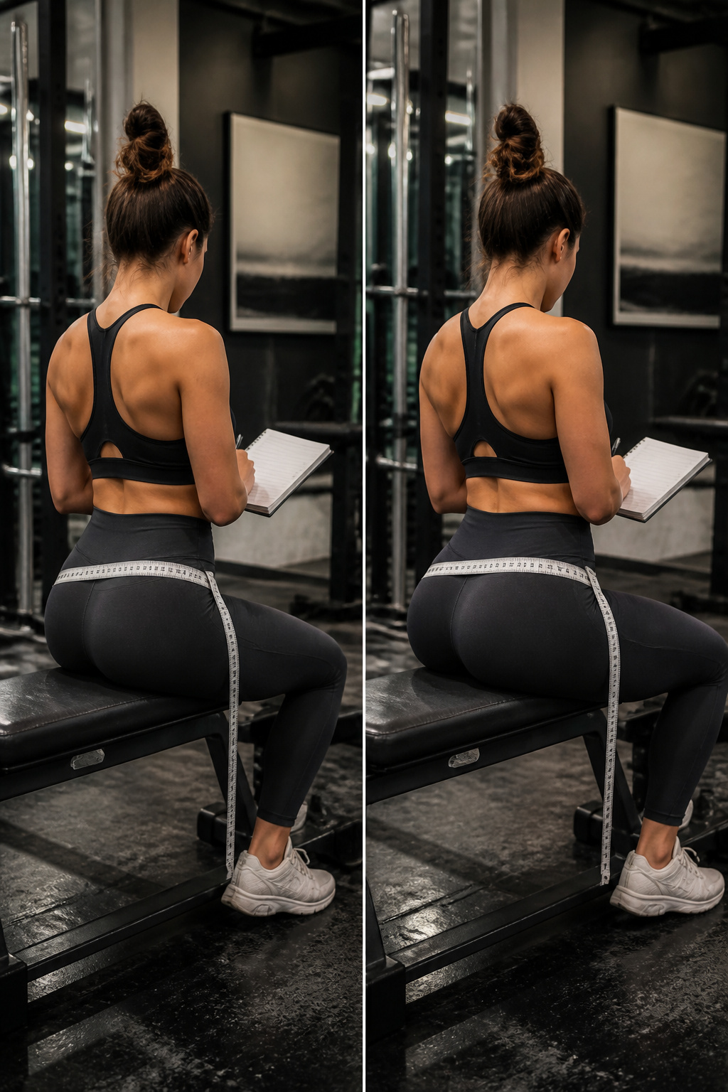 How to Get a Bigger Butt: 14 Steps for Building Glute Muscle 19 An information graphic showing expected results from glute training.