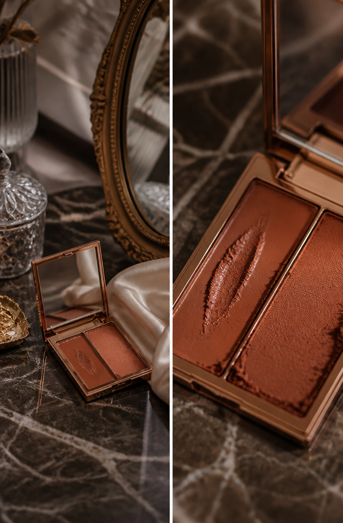 Brown Blush Makeup: 20 Best Picks for 2026 9 Patrick Ta Major Headlines Double-Take Blush Duo with cream and powder sides.